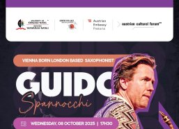 Saxophonist Guido Spannocchi will be performing in Durban on 08 October 2025